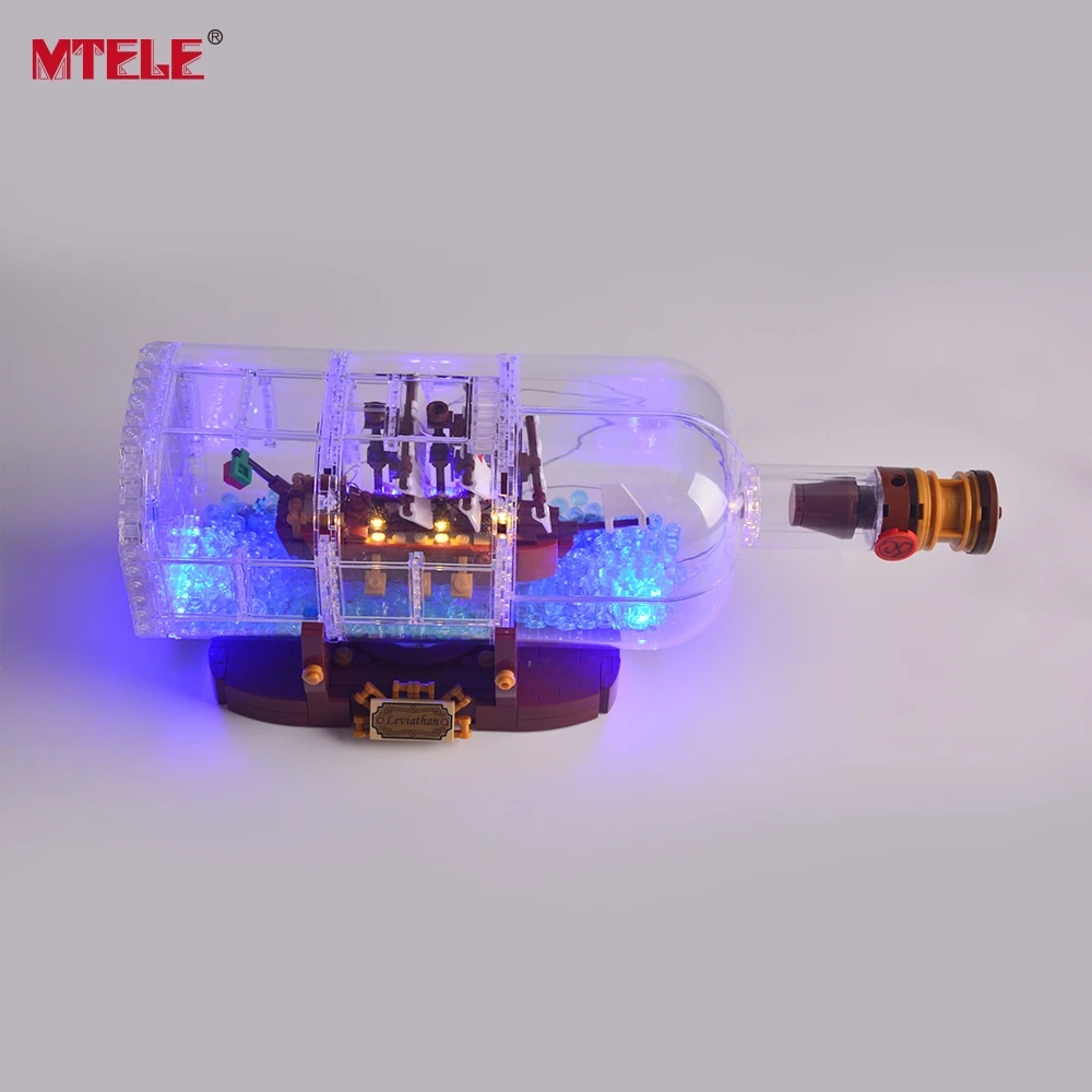 Набор светодиодсветильник MTELE (с батарейным блоком) для серии 21313 Ideas доставка в