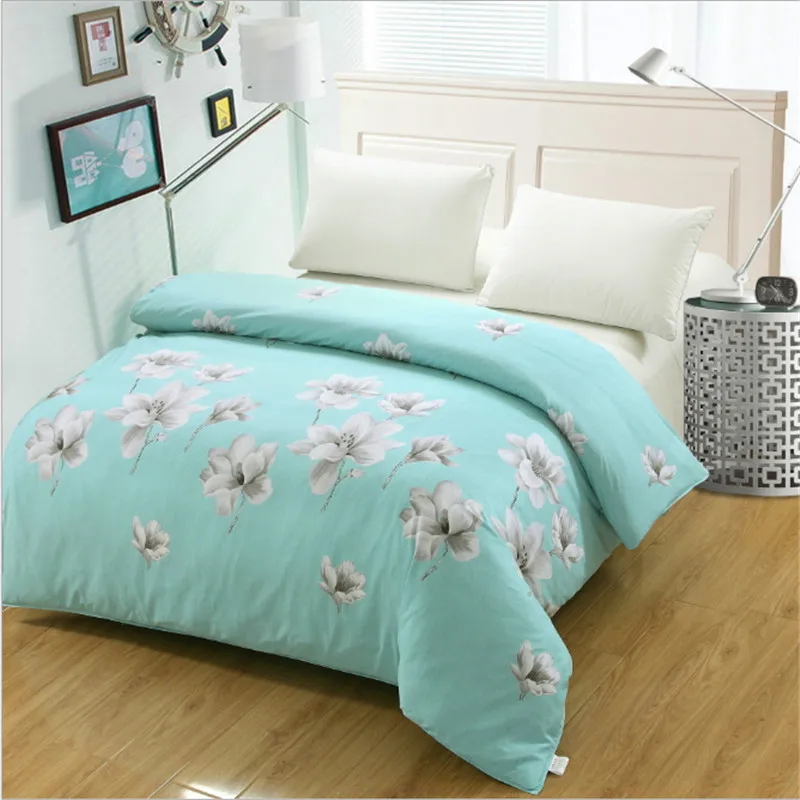 

High quality flower pattern home textile bedding 100% cotton 1pcs quilt cover