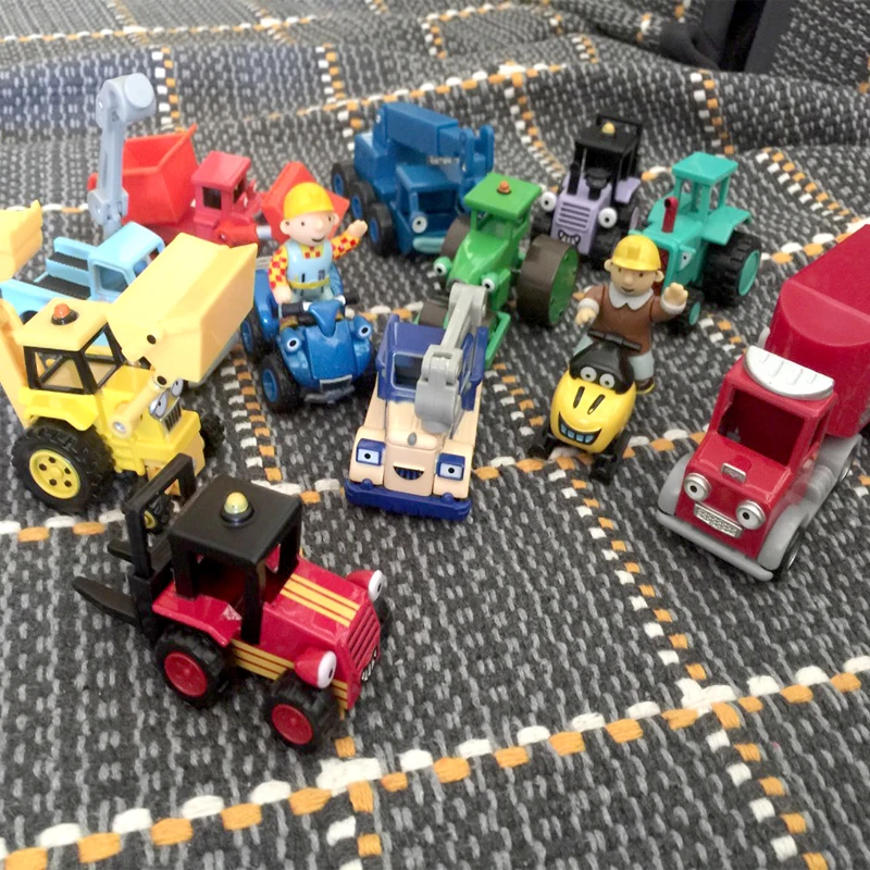  Free shipping alloy toy car model Bob the builder engineer engineering alloys car Hot selling Child