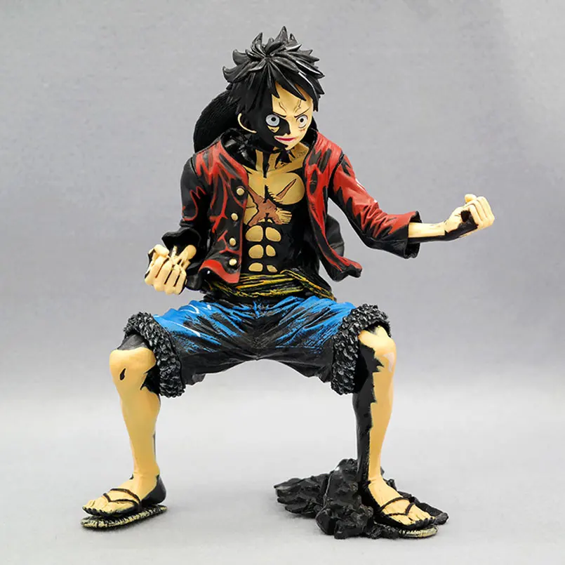 1pcs 20cm One Piece Gera 2 DX Luffy Ace Anime Cartoon PVC Action Figure ... - 1pcs 20cm One Piece Gera 2 DX Luffy Ace Anime Cartoon PVC Action Figure Toys ChilDren