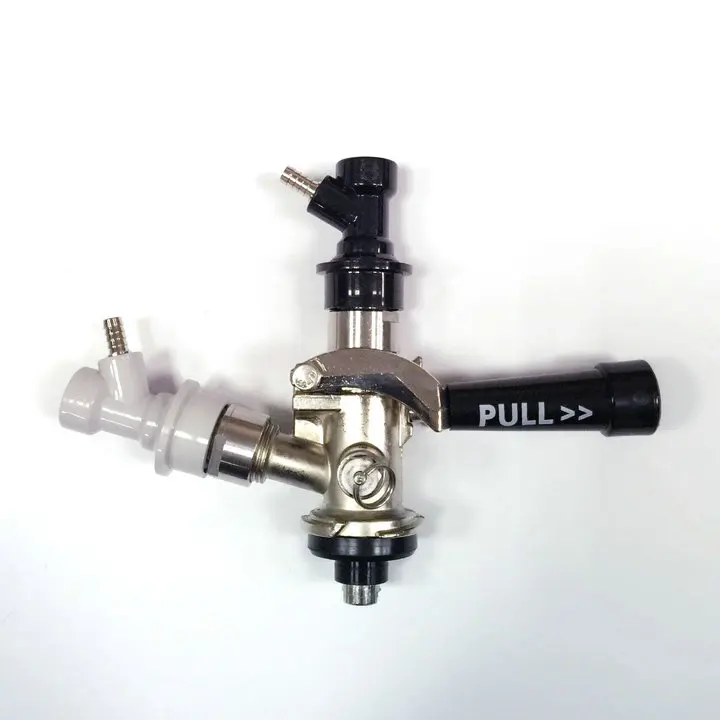 Homebrew,Beer Keg Tap System "S" Coupler ,"S" Keg Coupler with ball