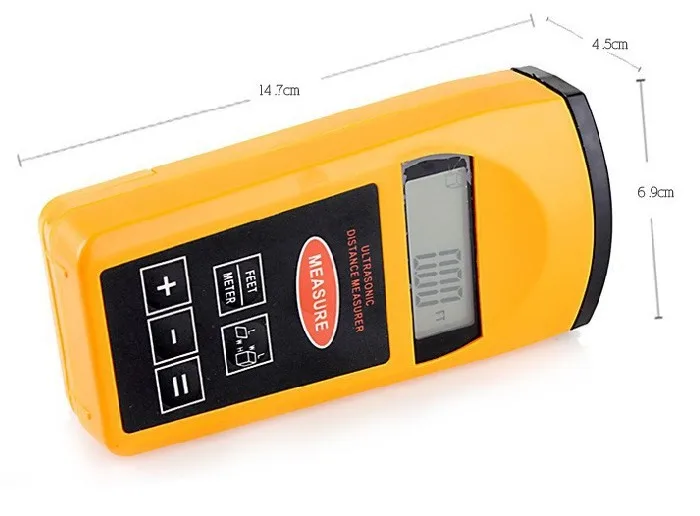 Entfernungsmesser Ultraschall : Tragbare lcd hintergrundbeleuchtung ultraschall entfernungsmesser