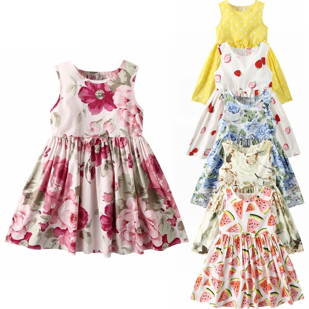 

Dream Cradle Sisters Fashion Dress / Suit for Global Children 6/12M to 14/16Y / Fruit, Flower Cute Print Baby Girl Frock Design