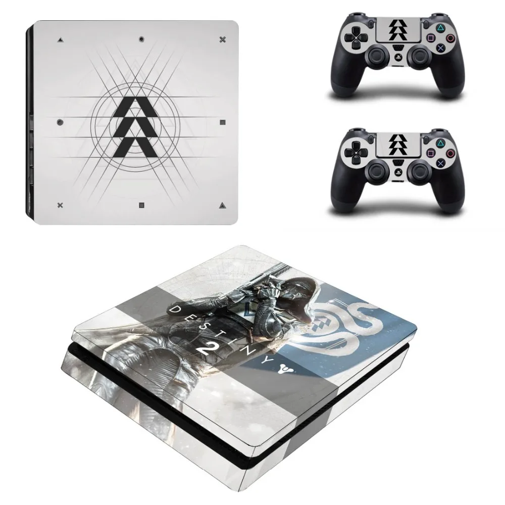 Destiny 2 Sticker PS4 Slim Skin Console & Controller Decal