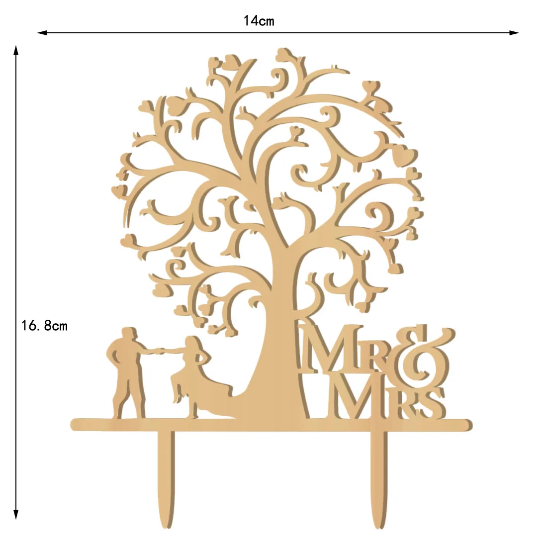 mr mrs wedding cake