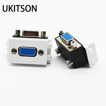 

Female To Female L Shape VGA Elbow PC Slot Module 90 Degree Socket 1 Piece
