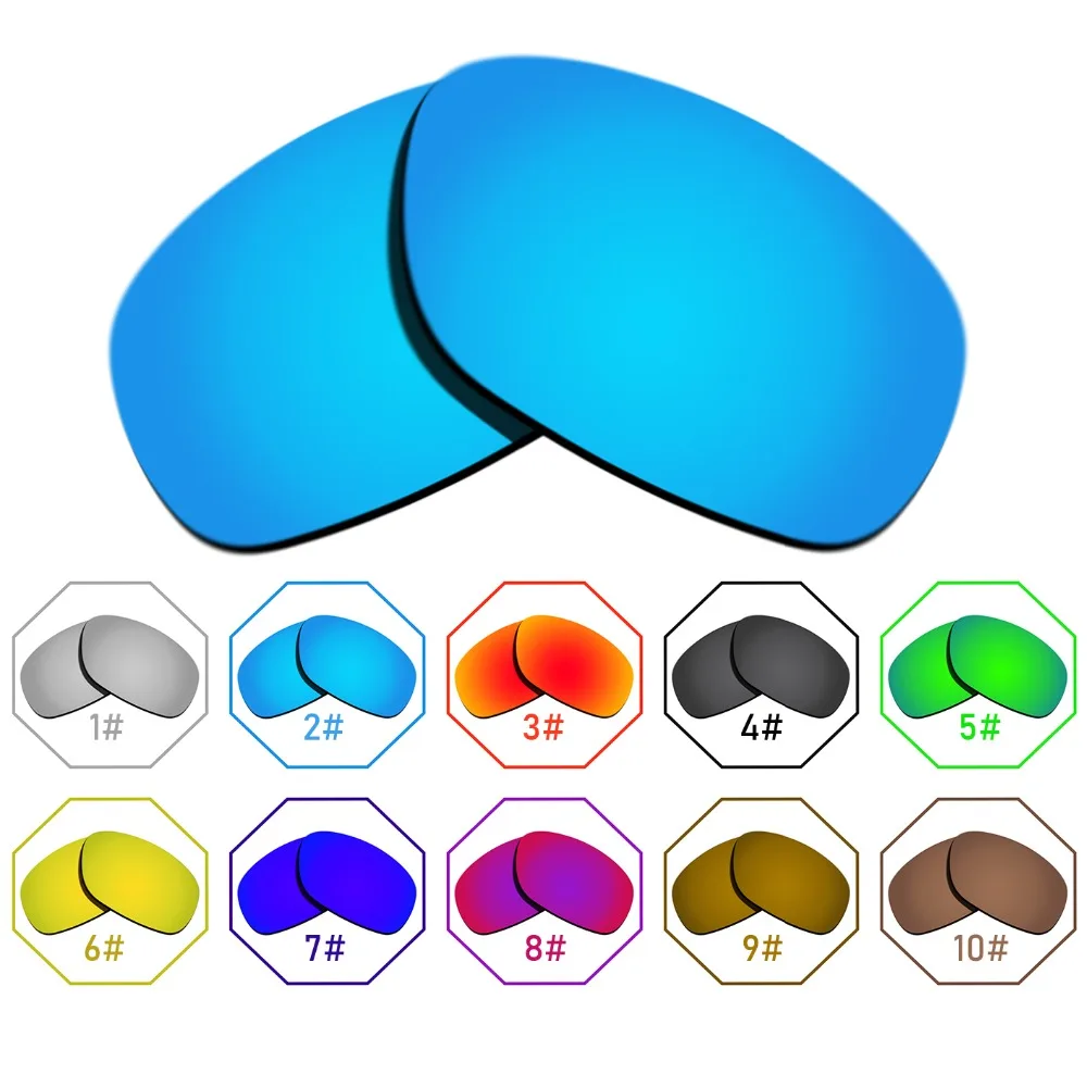 Поляризованные Сменные линзы для десяти оправ-много цветов Антибликовая Защита от царапин