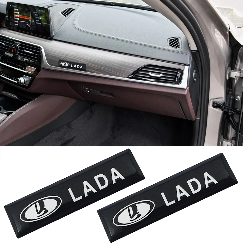 2 шт. наклейки для стайлинга автомобилей Lada Vesta SW Xray Cross Niva Kalina Priora Granta Largus Vaz Samara