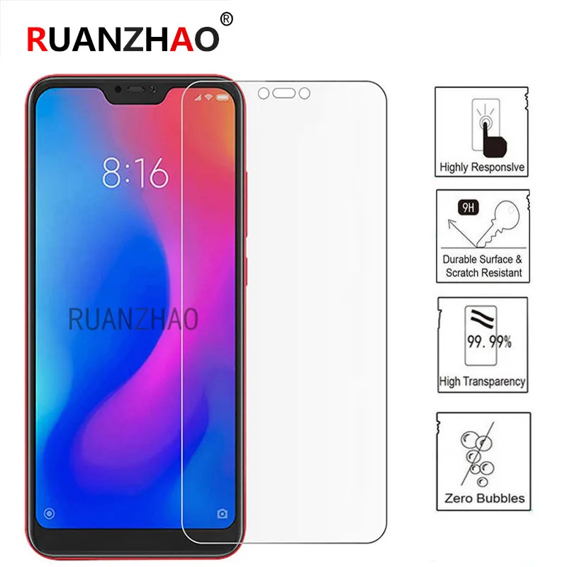 9H 2.5D Закаленное стекло для Xiaomi A2lite Redmi 5 5Plus 5A Note 6A 6 защитная пленка экрана 6Pro A1 A2 |