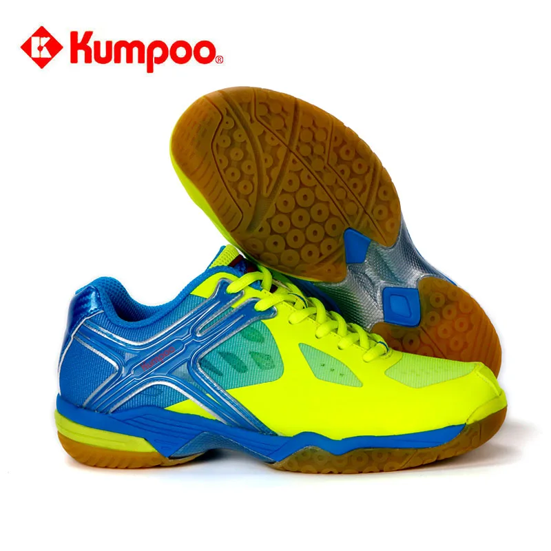 Respirável Kumpoo E Mulheres Equilíbrio Sneakers Amortecimento Leves 169 Para Unisex Kh Homens Badminton Sapatos Antiderrapante Amarelo razwxIaA