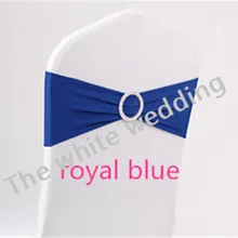 100 Банкетный крышка полос с алмазной пряжкой/спандекс группа для свадьбы