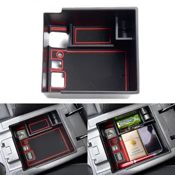 

Car Console Central Armrest Storage Box Holder Glove Tray Container box holder For Mazda CX-5 2017-2018