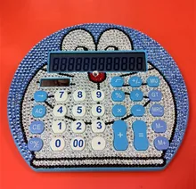 Free Shipping Cute Doraemon Office & School solar Calculator 12 Digits Students Calculators 1pcs/lot 18.5×16.5×3 cm