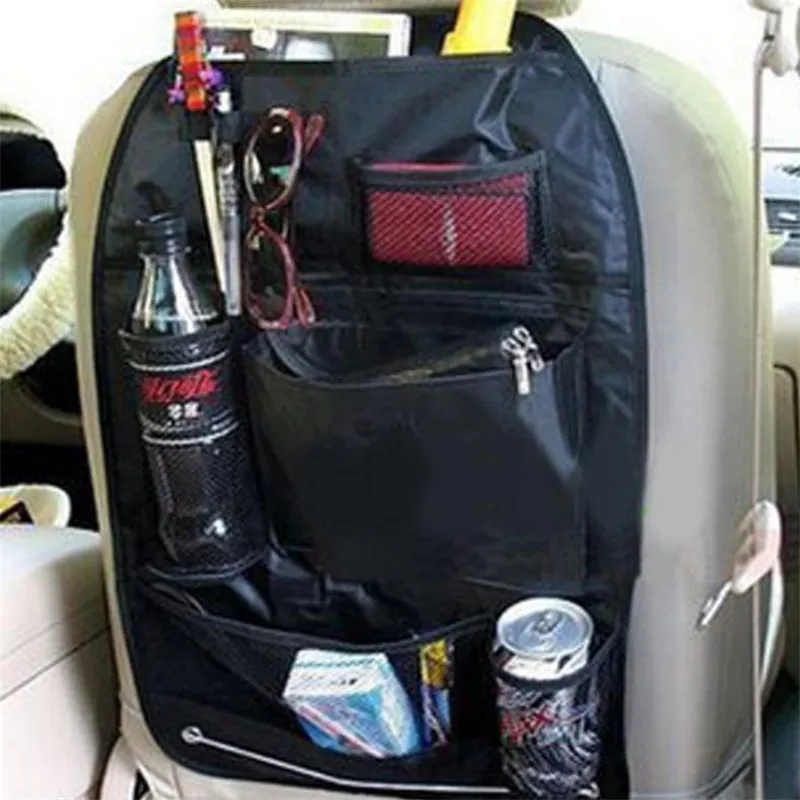 Автокресло сумка для хранения чехлы автомобильные заднем сиденье Организатор Авто Multi держатель карман органайзер сумка ассорти мешок карман - Цвет: G90892B