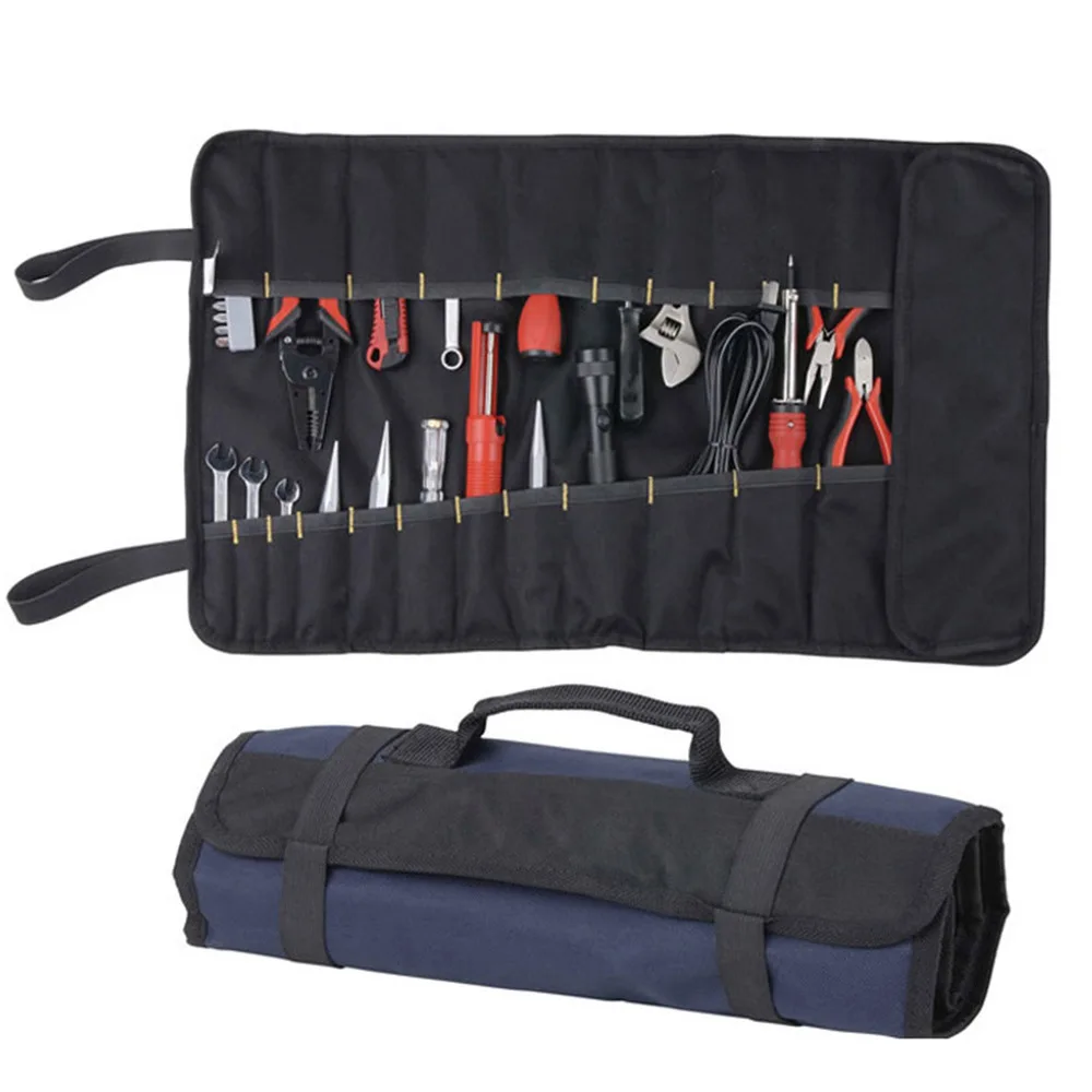 High Quality Portable Oxford Canvas Rolling Tool Bag Multifunctional With Carrying Handles Brand New | Инструменты