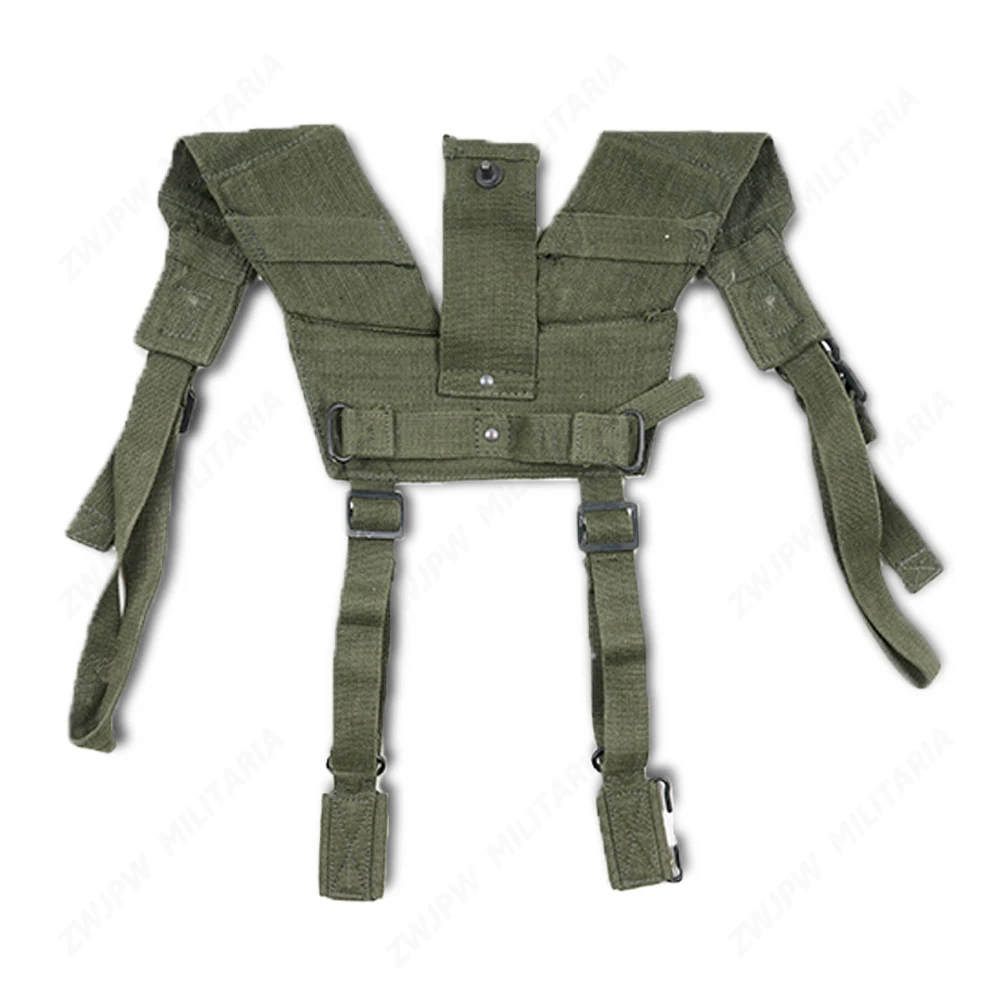 

COLD WAR UK British ARMY P58 H Straps canvas outdoor belt tactics belt belt High-Quality Replica