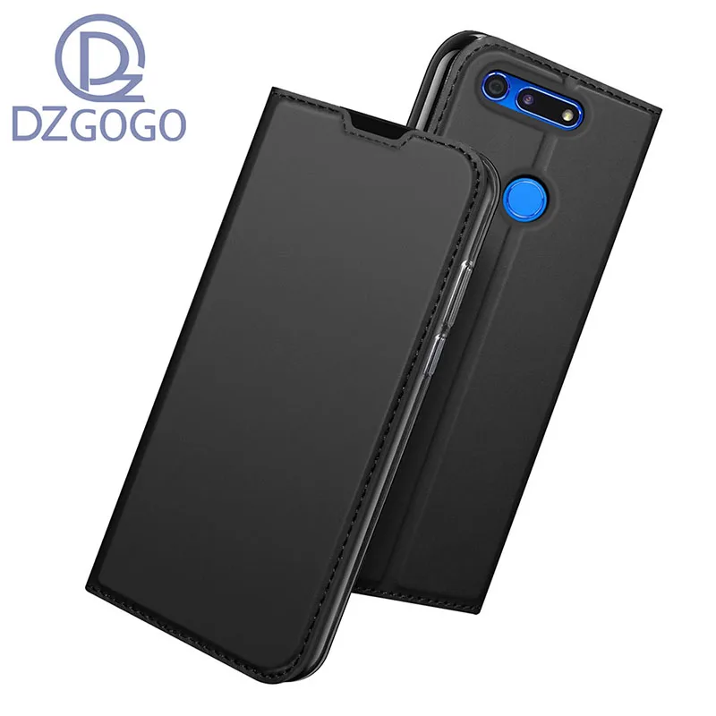 

DZgogo For Huawei Honor V20 Case Luxury PU Leather Cases Magnetic Stand Flip Cover Case For Huawei Honor view 20 V20 Phone Shell