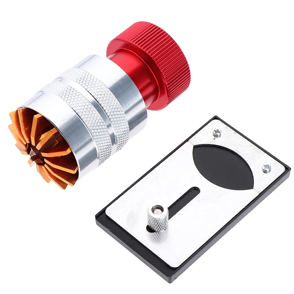 

Watch Repair Tool Crystal Lift Remover Inserter Tools With Crystal Base Set