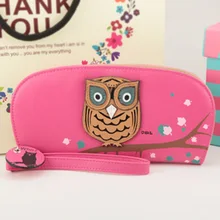 1 stück Lange Eule Brieftasche Kartenhalter Geldbörse Weiblichen Münze Taschen karton Frauen Geldbörsen damen Clutch Phone Cases 2015 — BIC017 PM30