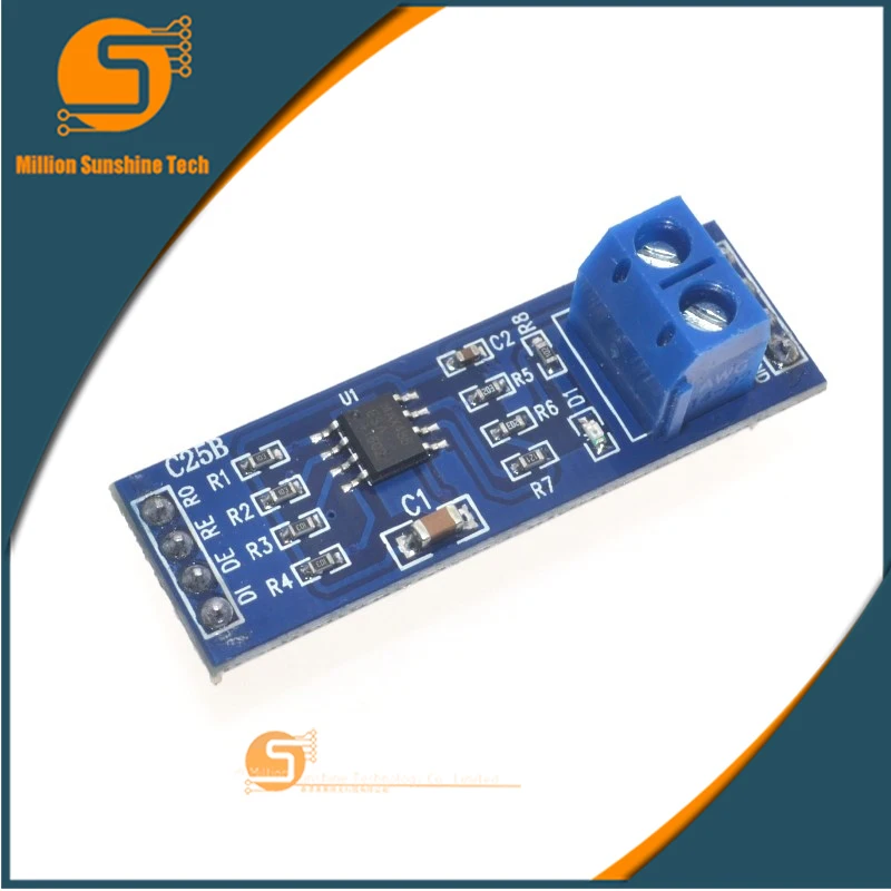 Free shipping 5PCS MAX485 Module RS-485 TTL to RS485 MAX485CSA Converter Module For Arduino Integrat