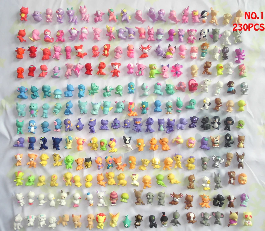 

Original Foreign Trade Twozies Anime Figures Moose Toys Sonny Cute Pets Animals PVC Collection Dolls 2.5-3cm NO1-NO4