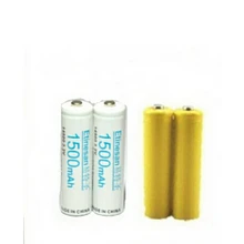 Прямые продажи с фабрики! 2 шт./лот Etinesan 3,2 v 1500mAh 14500 AA LiFePo4 литиевая аккумуляторная батарея с поддельной батареей