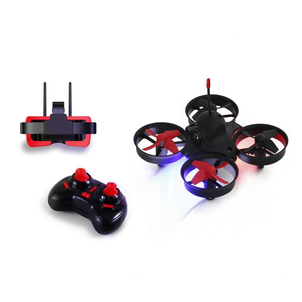 FB13S микро FPV RC гоночный Квадрокоптер игрушки с 5,8 Г 800TVL 40CH Камера с 3 дюйма FB-009 FPV очки VR гарнитуры вертолет Drone