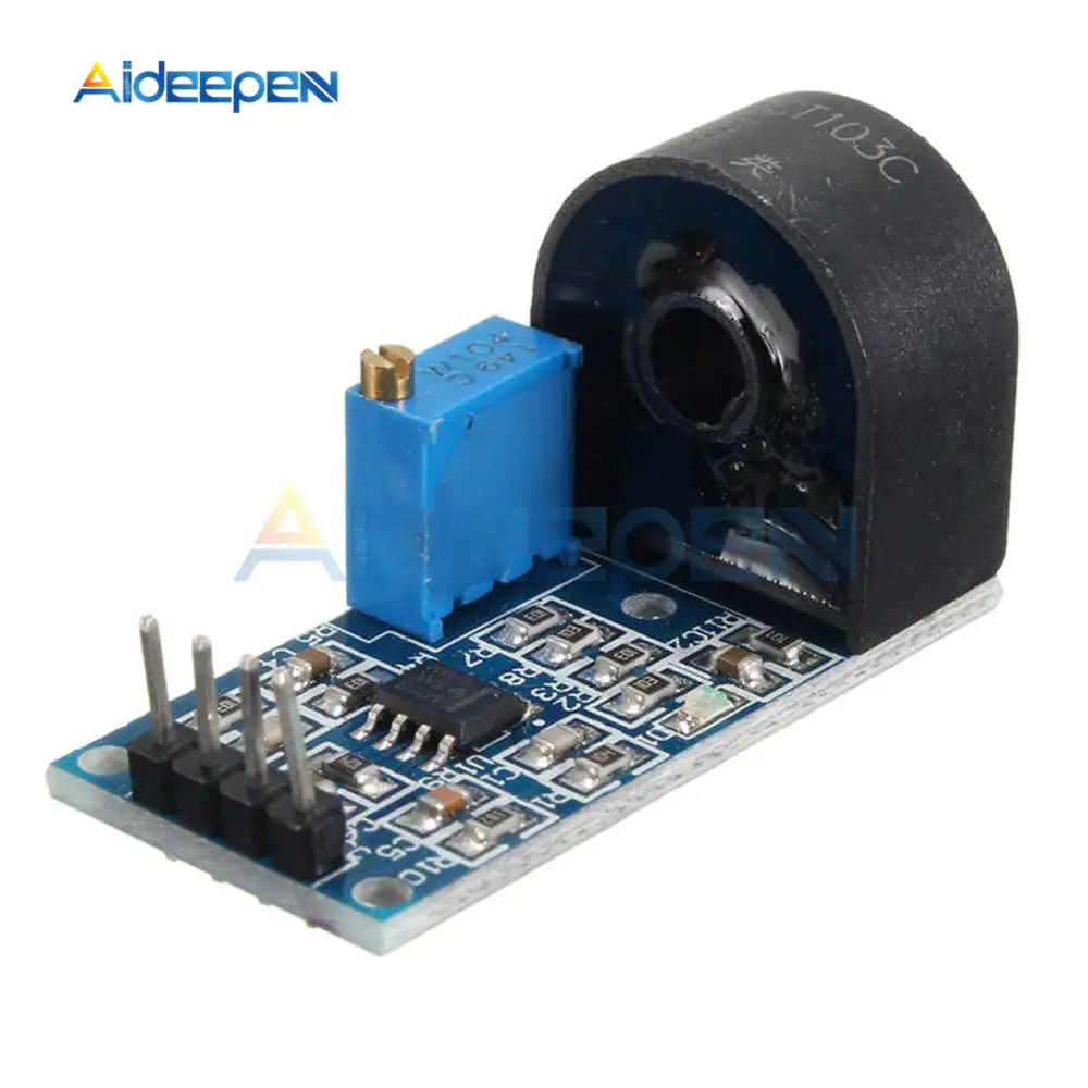 

Onboard Precision Micro Current Transformer Module 5A Range Single Phase AC Active Output Current Sensor Module For Arduino
