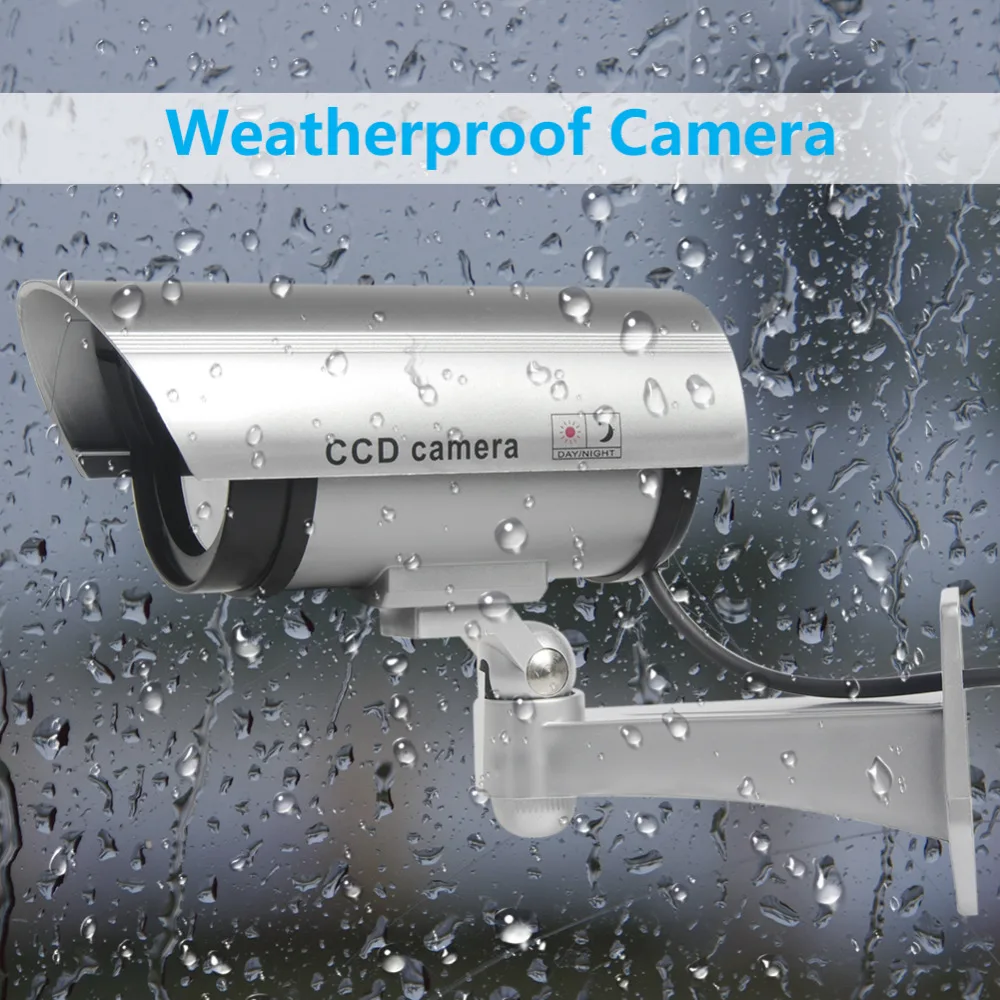 Defeway Wireless Home Security Fake Camera Simulated video Surveillance indoor outdoor Surveillance Dummy Ir Led  Bullet camera