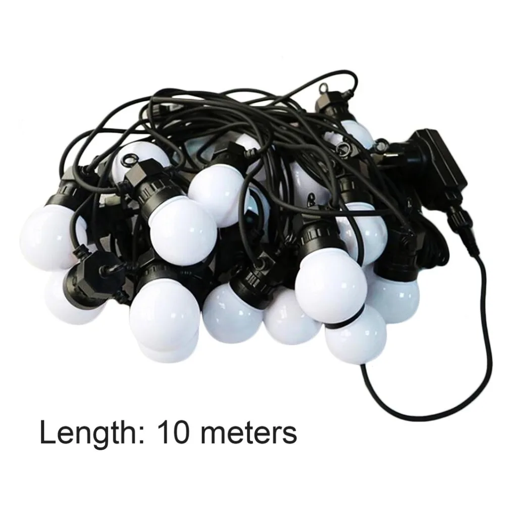 

Christmas Festoon LED String Light Waterproof Low Power Consumption 10M Outdoor Wedding Party Decoration String Light US Plug