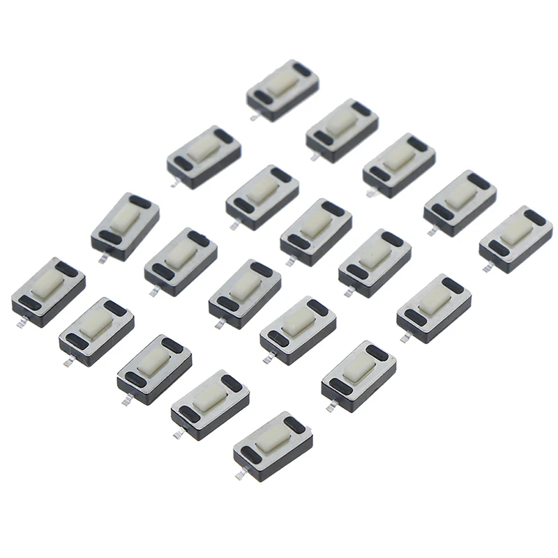 20 шт./лот SMT 3x6x2 5 мм SMD тактильный тактовый Кнопочный микропереключатель 3*6 * для
