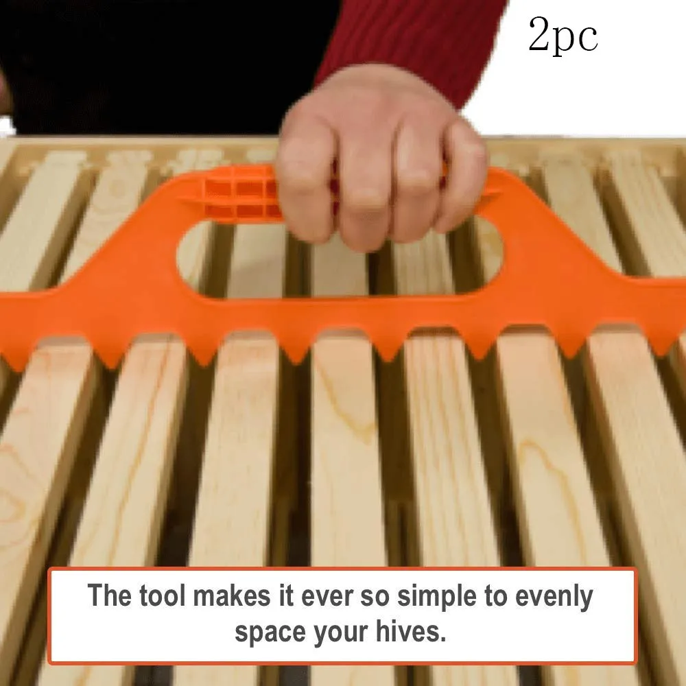 Гнездо рамка пластиковая рамка разделитель пчелиный улей рамка инструмент расширения 2 шт оранжевый
