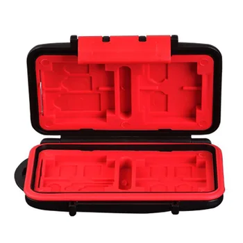 

Memory Card Storage Box Memory Card Case SD MSD CF Cards Case Waterproof Box for Canon Nikon Sony Olympus Camera