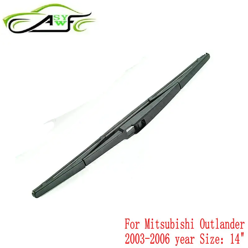 Car rear wiper blades For Mitsubishi Outlander (2003 2006) 14" Soft
