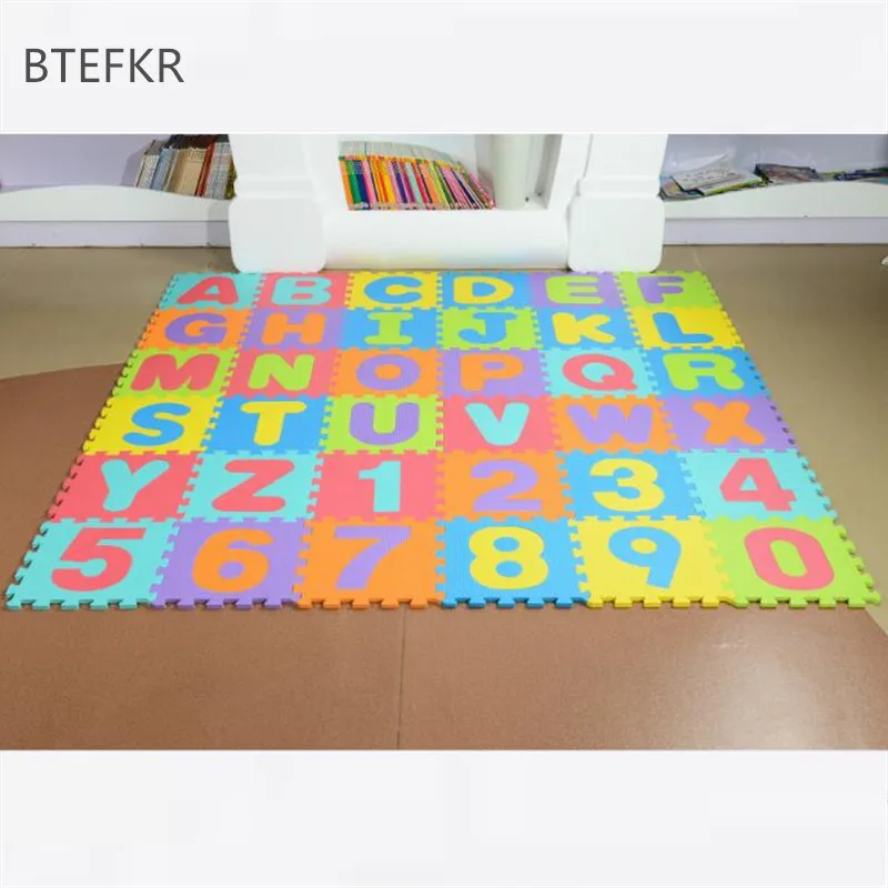 Buy 26pcs/set Kids Puzzle Play Mat English Alphabet