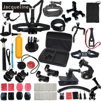 

Jacqueline for Sports Accessories Kit Bundle for Gopro hero HD 6 5 4/3/2 for SJCAM SJ4000 SJ5000 SJ6000 for EKEN H9R H9