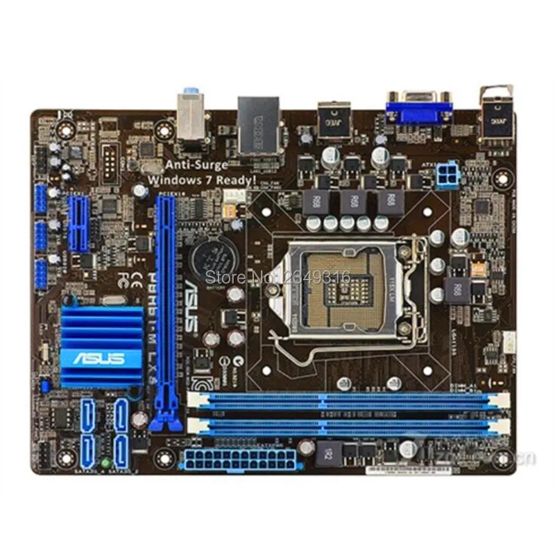 Материнская плата для настольного компьютера Asus P8H61 M LX3 H61 Socket LGA 1155 i3 i5 i7 DDR3 16G uATX UEFI