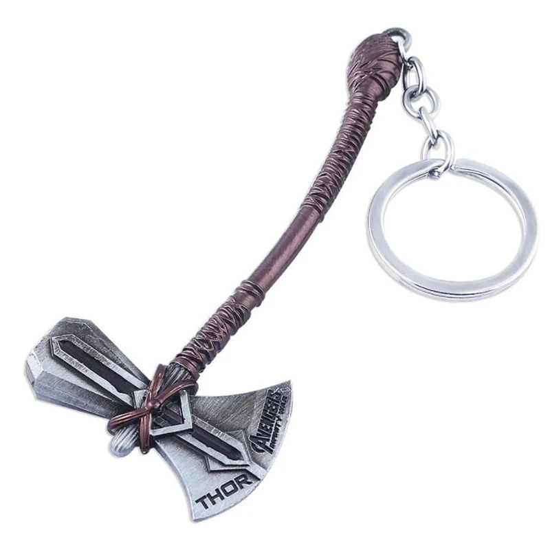 

Avengers Thor Stormbreaker Alloy Key Chains Cosplay Keychain Keyring