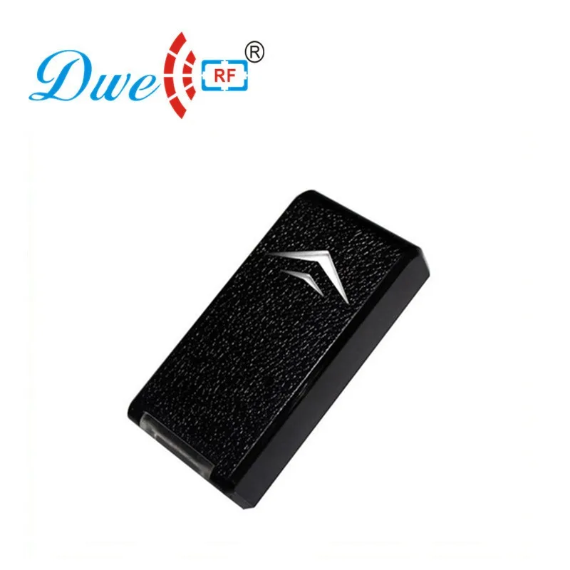 

DWE CC RF HF 13.56mhz RFID readers black 12v waterproof access control card reader for condo