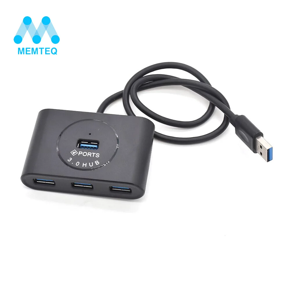 MEMTEQ USB концентратор 3 0 4 порта сплиттер с микро портом питания для ноутбука iMac