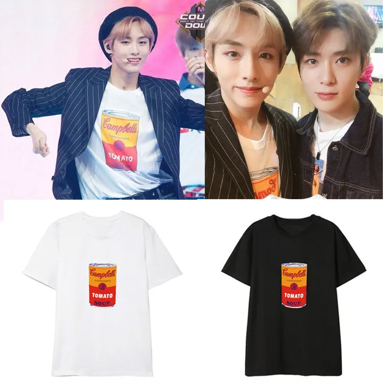 

K-pop NCT U127 the same summer short-sleeved T-shirts for students, men and women half-sleeved T-Shirts