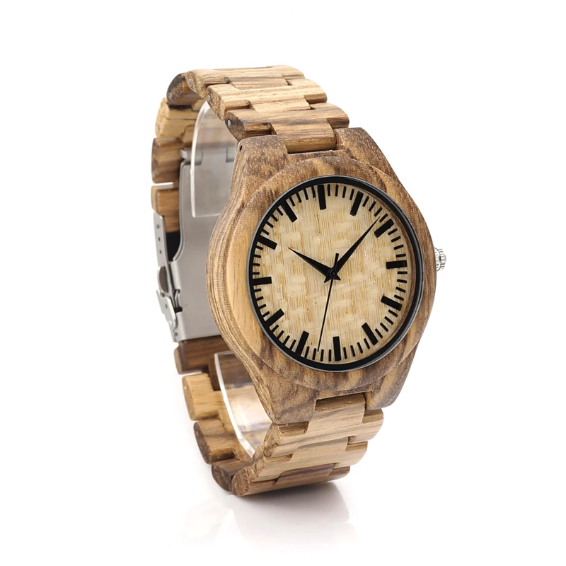2017 BOBO BIRD TOP Brand Men's Watches Wooden Wristwatches with Wood Strap Analog Quartz Watch Men's Relogio Masculino C-G23