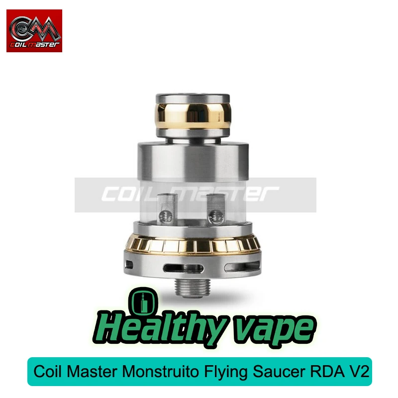 Coil Master Monstruito Flying Saucer RDA V2 Designed by