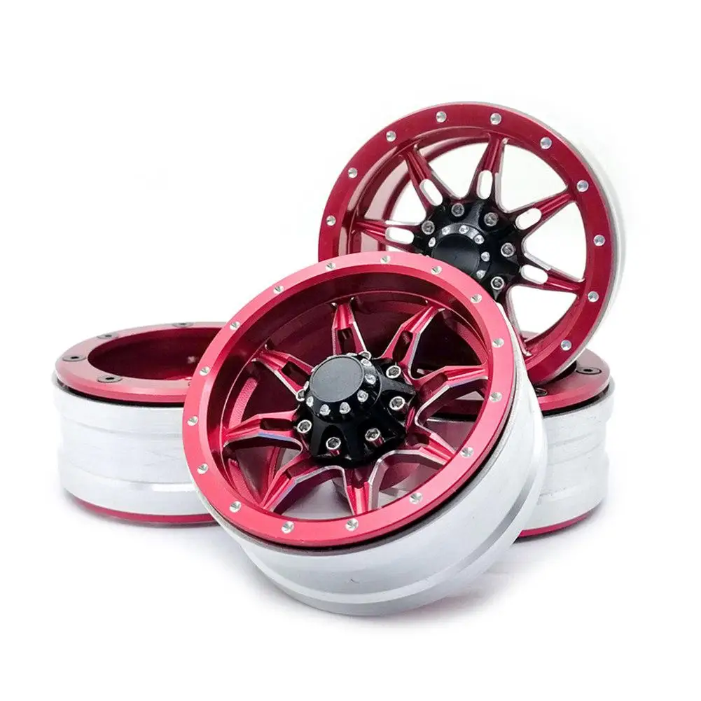 

Wheel Hub A Set Of Four 1/10 SCX10 Climbing Car 1.9 Inch Universal Wheel Remote Control Toy Car Model Car Accessories