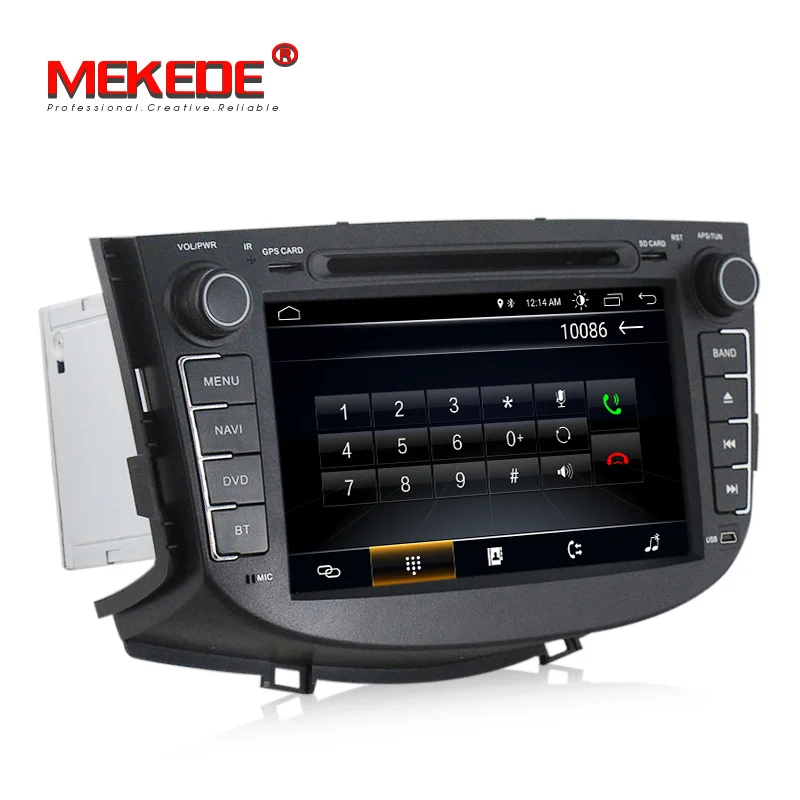 Best Lowest price!8inch 2din android8.1 car dvd player for  LIFAN X60  with gps navigation quad core wifi BT Multimedia Russian menu 5