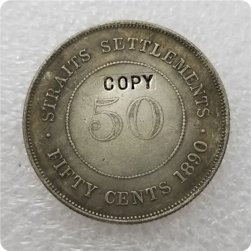 1886 1901 проливы деревня королевы Виктории 50 центов копировальные