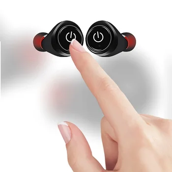 

Super Mini Wireless Earphone With Mic Bluetooth Hand-free Invisible Earbud Portable Sport Stereo HIFI Headset For Iphone Android