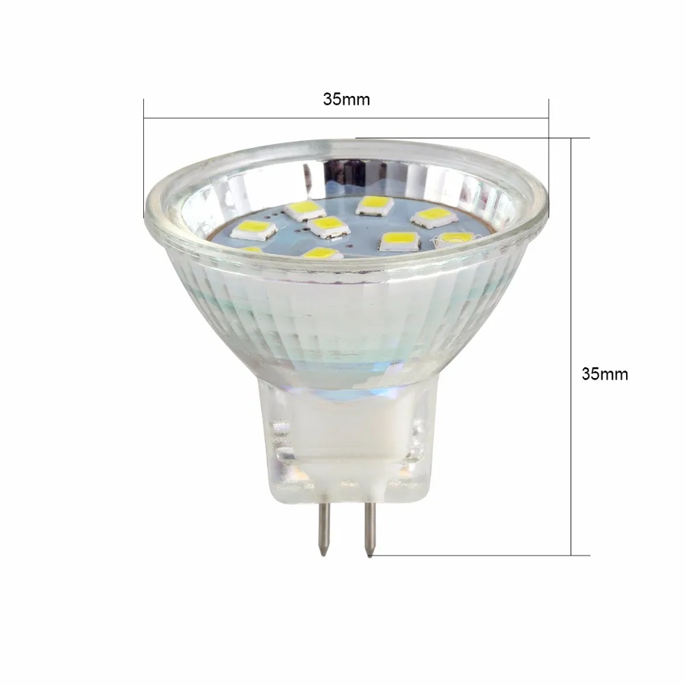 MR11 Светодиодный точечный светильник GU4 светодиодный светильник 3 Вт 5 Вт 2835 SMD энергосберегающий Светодиодный точечный светильник Холодный/теплый белый