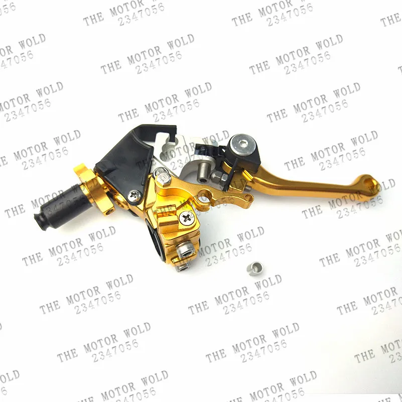 

Motorcycle CNC 360 degree's Folding Clutch Lever Fit CRF KLX YZF RMZ KAYO BSE Dirt Bike MX Motocross Enduro Off Road