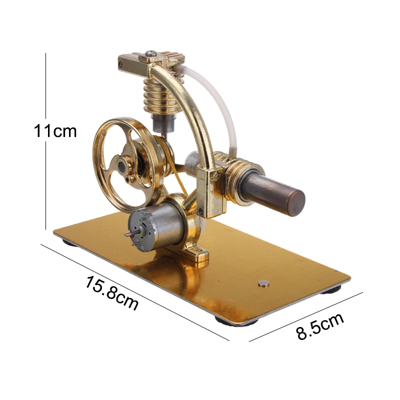 Паровая мощность Двигатель Стирлинга Модель двигателя+ светильник школьная демонстрационная игрушка набор для детей